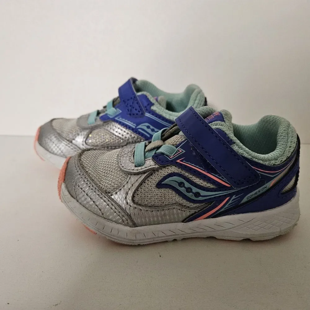 Saucony Size 6 Unisex Cohesion 14 A/C Jr. Sneaker‎ Shoes SL165549